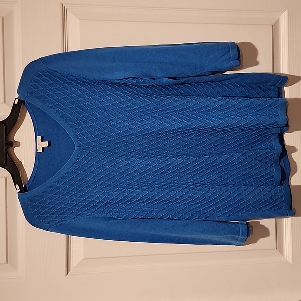 Talbot's XL blue sweater